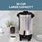 West Bend Large Capacity 30-Cup Coffee Maker with Temp Control, in Silver 58030 - alternate 4