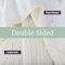 Lavish Home Cable Knit Throw Blanket 50x60 Soft & Cozy Blanket Throws with Cable Knit Pattern & Warm Sherpa 66-THROW60-I - alternate 7