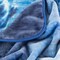 Lavish Home 92"x80" Weighted Blanket with Dolphins Pattern Plush Thick 8 Pound Faux Mink Soft Fuzzy Blanket 66-B-DOLPHINS - alternate 7