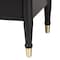 Baxton Studio Tamra Black Wood Chest with Drawers 264-14388-ZORO - alternate 5