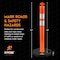 Xpose Safety 42in  T-Top Orange Traffic Delineator Post with 13 LB PVC Base, 12PK DLTB-ORG-42-12-X - alternate 5