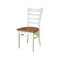 Whitewood Industries Rectangular Extension Dining Table W/ 6 Chairs, 36 in W, 30.1 in L, 48 in H, Parawood, 7 K79-36RXT-27B-C617-6 - alternate 3