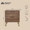 Manhattan Comfort Avira 20 in Nightstand in Brown (2-Drawer) NS1721-BR - alternate 6