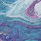 Homeroots 3' X 5' Teal Blue Purple And Pink Abstract Washable Indoor Outdoor Area Rug 602677 - alternate 7