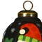 Homeroots Santa in Holiday Lights Hand Painted Mouth Blown Glass Ornament 477461 - alternate 5