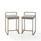Crosley Harlowe 2-Piece Counter Height Bar Stool Set CF501924-GY - alternate 7