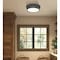 Z-Lite Bentley Matte Black 1 Light Flush Mount 7702F16-MB-LED - alternate 5