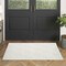 Homeroots 3' X 5' Ivory And White Geometric Indoor Outdoor Area Rug 556268 - alternate 8