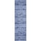 Homeroots 6' Denim Blue And Navy Blue Abstract Indoor Outdoor Runner Rug 545500 - alternate 6