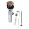 Kingston Brass Brass Pop-Up Drain with Overflow, 22 Gauge, Antique Copper KB100AC - alternate 1