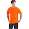 Protectx Short Sleeve T-Shirt, 60% Cotton, 40% Polyester, Orange, M, 2 PK HV-S50CT190-OR-02-M - alternate 3