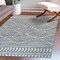 Jonathan Y Sofie Moroccan Trellis High-Low Gray/Cream 4 ft. x 6 ft. Area Rug SNT102A-4 - alternate 6