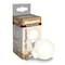 Bulbrite 40w G16 Milky Dimmable (E12) Candelabra Scrw Bse Decorative Filament Milky LED Lght Bulb, 2700K, 3PK 861577 - alternate 8
