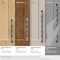 Amerock London 10-1/16 in 256 mm Center-to-Center Black Chrome/Polished Chrome Cabinet Pull BP36664BCR26 - alternate 2
