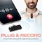 Delton Two Wireless Lavalier Microphones and iPhone/iPad Lightning Receiver - Black M27 - alternate 9