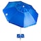 Rio 84 in. Tiltable Blue Beach Umbrella UB77SAX-46PDQ6 - alternate 1