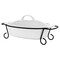Gibson Home Gibson Elite Gracious Dining 2 Piece Oval Stoneware Bakeware with Lid and Metal Rack 124393.02 - alternate 6