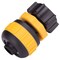 Landscapers Select Hose Coupling, 5/8 to 3/4 in, Female, Plastic, Yellow and Black GC629 - alternate 1