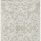 Homeroots 9' X 12' Beige And Ivory Damask Washable Indoor Outdoor Area Rug 614405 - alternate 6