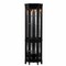 Homeroots Elegant Black Lighted Curio Cabinet 401663 - alternate 4