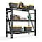 4Dock 49 x 18 x 46in Heavy Duty Metal Storage Shelving GPR501 - alternate 1