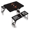 Picnic Time Family Of Brands Texas Longhorns - Picnic Table Portable Folding Table, Black 811-00-175-194-1 - alternate 1