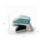 Homeroots 50" X 60" Blue and White Woven Cotton Ombre Throw Blanket with Fringe 516578 - alternate 5