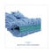 Boardwalk Super Loop Wet Mop Head, Cotton/Synthetic Fiber, 1in Headband, Medium Size, Blue BWK502BLNB - alternate 11