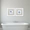 Homeroots Set Of Two Azure Shell White Framed Wall Art, 2PK 653898 - alternate 2