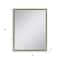 Homeroots 50" Silver Wood Accent Mirror 632863 - alternate 4
