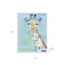 Homeroots 24" x 18" Pastel Patchwork Giraffe Canvas Wall Art 398908 - alternate 5