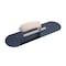 Marshalltown Pool Trowel, Blue Steel, Concrete Trowel, 14 x 4 inch Trowel, 6 Rivets SP14B - alternate 5