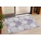 Homeroots 3' X 5' Purple And Ivory Geometric Washable Indoor Outdoor Area Rug 593624 - alternate 1