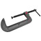 Performance Tool 6 in. Quick Release C-Clamp, Malleable Iron, Chrome Screw W286 - alternate 1