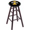 Holland Bar Stool Co Oak Counter Stool, Dark Cherry Finish, Idaho Seat RC24OSDC - alternate 1