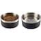 Petmaker Set of 2 Stainless Steel Dog Bowls 64oz Double Wall Insulated Non Slip Metal for Medium-Large Pets PET6427 - alternate 7