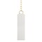 Hudson Valley Lighting Brookville 1 Light Pendant 5 In. Aged Brass/Soft Off White 2384-AGB/WH - alternate 1