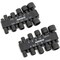 Neiko 0.25 in Hex Nut Driver Set For Impact Drill and Driver, 20 Piece, 4-12 mm & 5/32 in-0.5 in 10068A - alternate 1