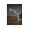 Homeroots 9' X 12' Brown And Denim Blue Animal Print Washable Indoor Outdoor Area Rug 630961 - alternate 5