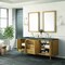 James Martin Vanities Laurent 72'' D Vanity, Light Natural Oak w/ Parisien Bleu Top w/FreePower Wireless Charger 545-V72-LNO-FPBL - alternate 9
