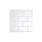 Daltile Restore 3 in. x 6 in. Ceramic Bright White Subway Tile (12.5 sq. ft. / Case), 30PK RE1536MODHD1P4 - alternate 8