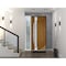 Vdomdoors Steel Door Deux 1713 Natural Oak Sidelight Exterior White Window Stainless Inserts Single Modern Pa DEUX1713EXD-OAKW-W36+12 x H80-Left-hand Inswing - alternate 4