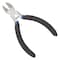 Vulcan Diagonal Cutting Plier, 4.5 in OAL, 0.4 mm Cutting Capacity, 0.25 in Jaw Opening, Black/Blue Handle JL-NP018 - alternate 1
