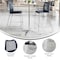 Flash Furniture HERCULES Series Navy Stack Bar Stool with Air-Vent Back and Gray Powder Coated Sled Base, 3PK 3-RUT-498A-BS-NV-GG - alternate 6