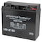 Upg Sealed Lead Acid Battery, 12 V, 18Ah, UB12180, F2 Faston Tab Terminal, AGM Type 40648 - alternate 1