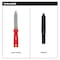 Milwaukee Tool Duct Knife, Serrated/Smooth, Blade 5 1/2 in L 48-22-1927 - alternate 9