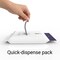 Happimess 13.2-Gallon 50L Lemon Scented Drawstring Trash Can Liner, White, 20-Count, 1-Pack of 20 Liners HPM3100C-W-1SET - alternate 5
