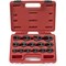 Neiko Crowfoot Wrench Set 0.5 in and 0.375 in Dr. Metric, Flare Nut 03324A - alternate 1