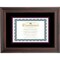 V-Light Advantus Double Matted Certificate Frame - 11in x 14in Frame Size - Vertical, Horizontal - Double VS4501B114 - alternate 1