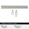 Amerock Composite 5-1/16 inch (128mm) Center-to-Center Satin Nickel Cabinet Pull, 10PK 10VMP37142G10 - alternate 3